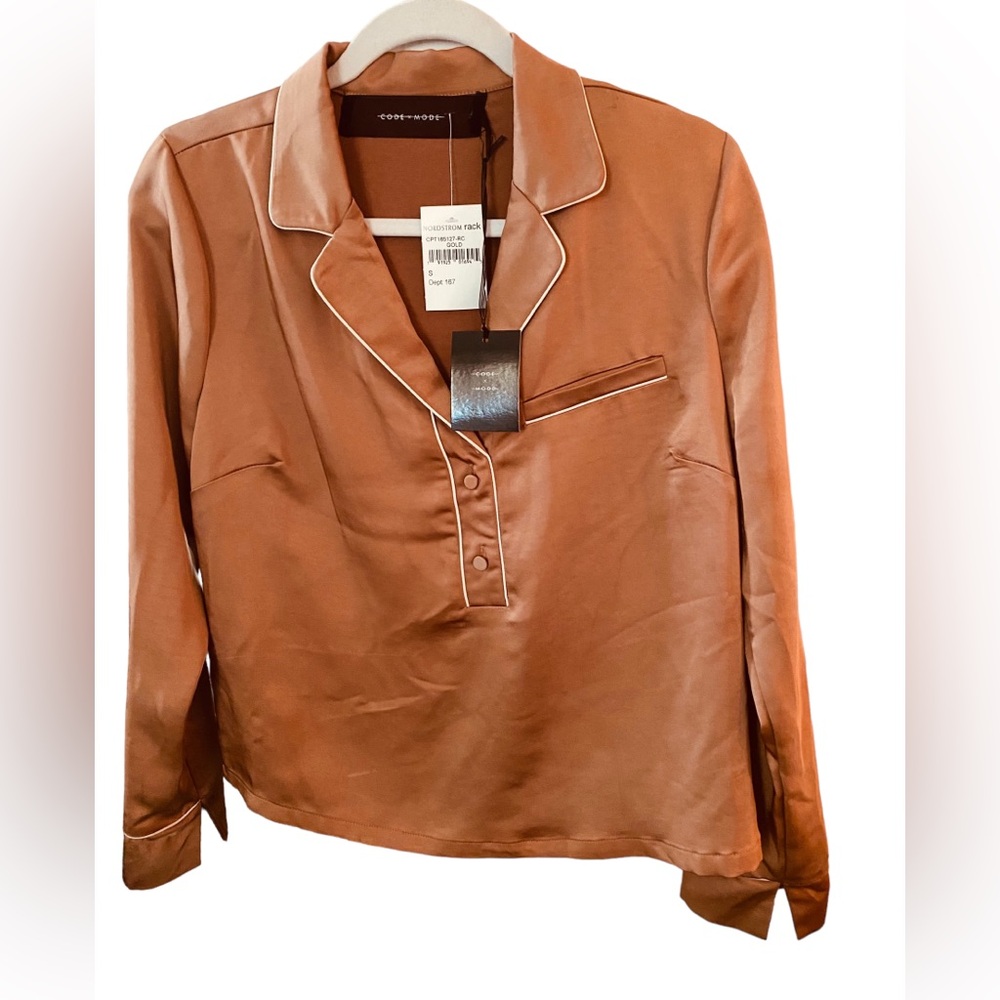 Code Moda “waist stop” top - Picture 2 of 5